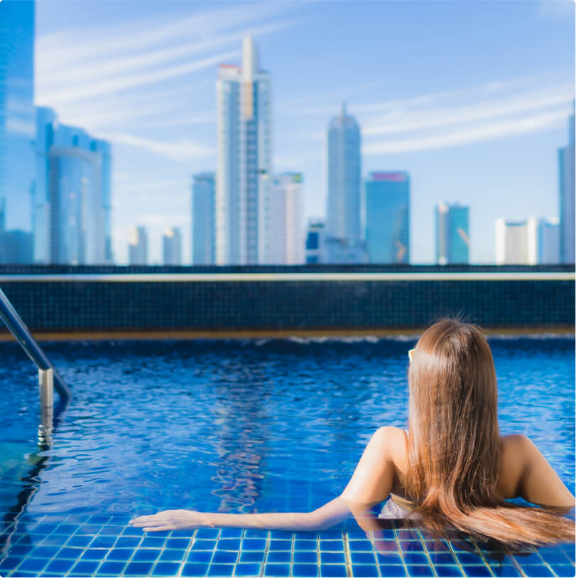 Take advantage of various lodging facilities